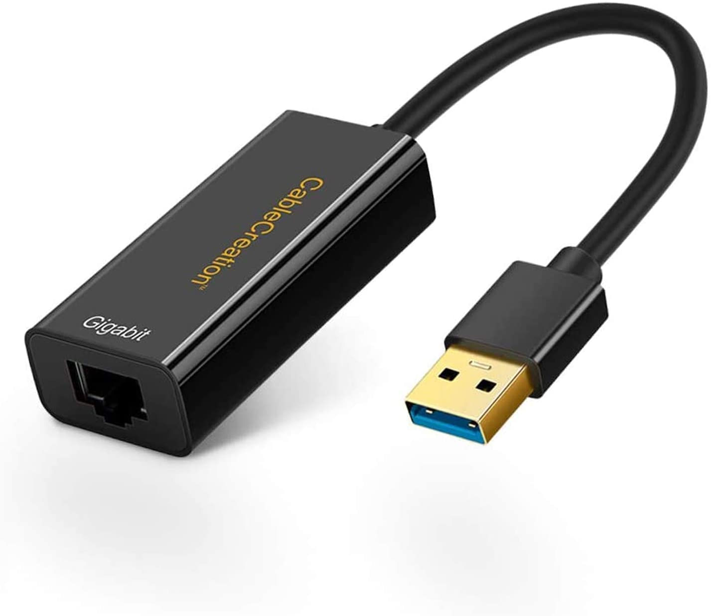 Adaptador De Rede Usb Ethernet De Criação De Cabos, Usb 3.0 A 10/100/1000 Gigabit Wired Lan Network Adapter Compatível Para Windows, Macb