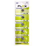 Bateria Botão Flex 3v Blister Com 5 Unidades - Fx-cr1025