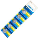 Cartela De Bateria Cr2032 3v Philips C/5 Unidades