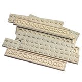 Lego Partes E Peças Branco 2x12 Placa X10