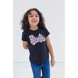 Barbie Big Girls 3 Pack T-shirts Rosa/preto 10-12