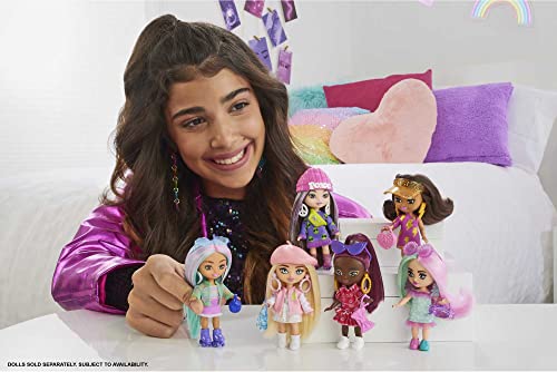 Barbie Extra Mini Minis Doll Com Cabelo Loiro, Boina, Vars