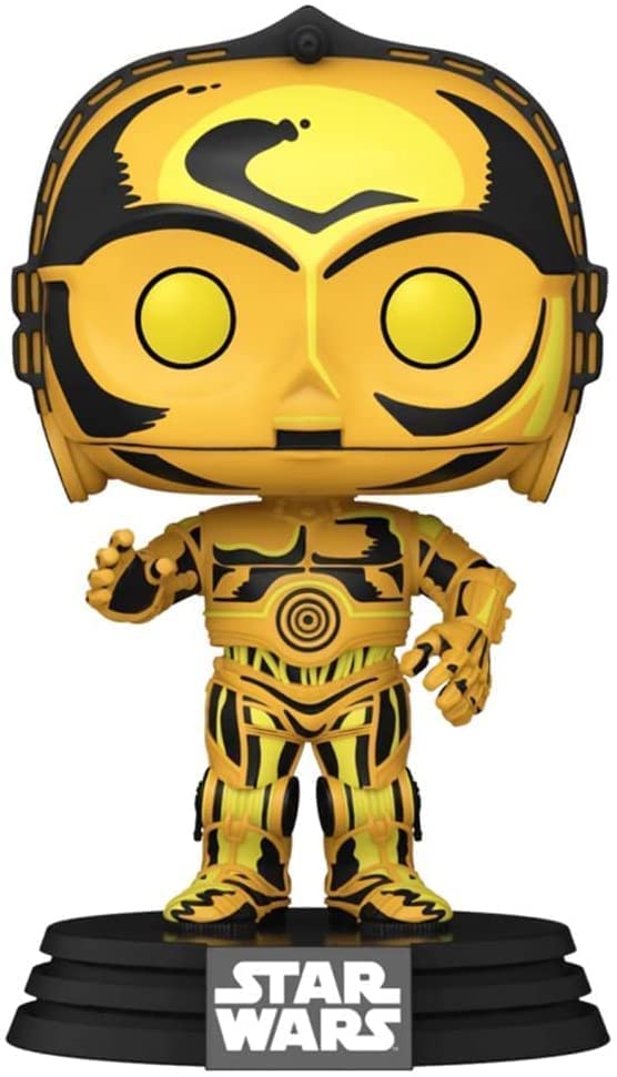 Star Wars C-3po Série Retrô Pop