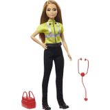 Boneca Barbie Paramedic, Petite Morena (12-in), Role-play Roupas &amp;amp Acessórios Estetoscópio, Bolsa Médica, Grande Presente De Brinquedo