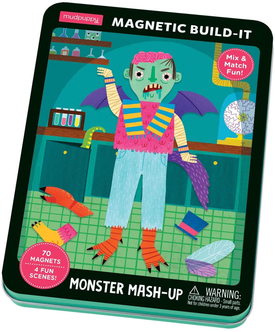 Monster Mash-up Magnetic Build-it
