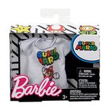 Barbie Fashion Super Mario, Camiseta Branca