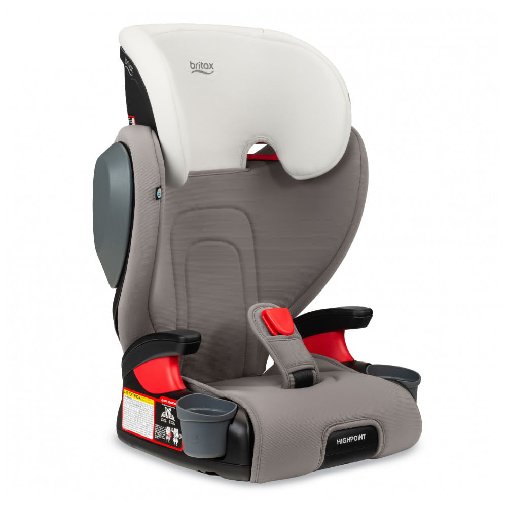 Assento Infantil Elevatório Para Carro Britax Highpoint, Cinza Ombre