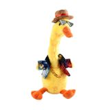 Brinquedo De Pato Elétrico De Pelúcia Criança Bebê