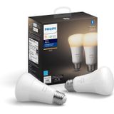 Philips Hue 476951 Lâmpada Inteligente, 2, Branco Macio (somente Dimmable), 2 Contagem