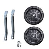 Roda Lateral com Rodinha e Regulagem para Bicicletas Aro 14, 16 e 20
