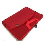 Bolsa Capa Para Notebooks Vermelho 15.6 Pasta Neoprene