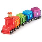 Contagem de Recursos de Aprendizagem e Cor Choo Choo, Brinquedo Interativo de Aprendizagem de Trem, 21 Peças, Idades 2+