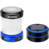 Lanternas De Camping Kizen Led - Luzes De Emergência Recarregáveis Solares Ou Usb - Lanternas De Acampamento Dobráveis Para Quedas De Energia, Caminh