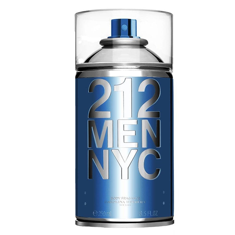 Carolina Herrera 212 Men Body Spray Masculino 250ml