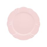 Kit 4 Pratos De Sobremesa Soleil Blush Oxford® Porcelana 23cm