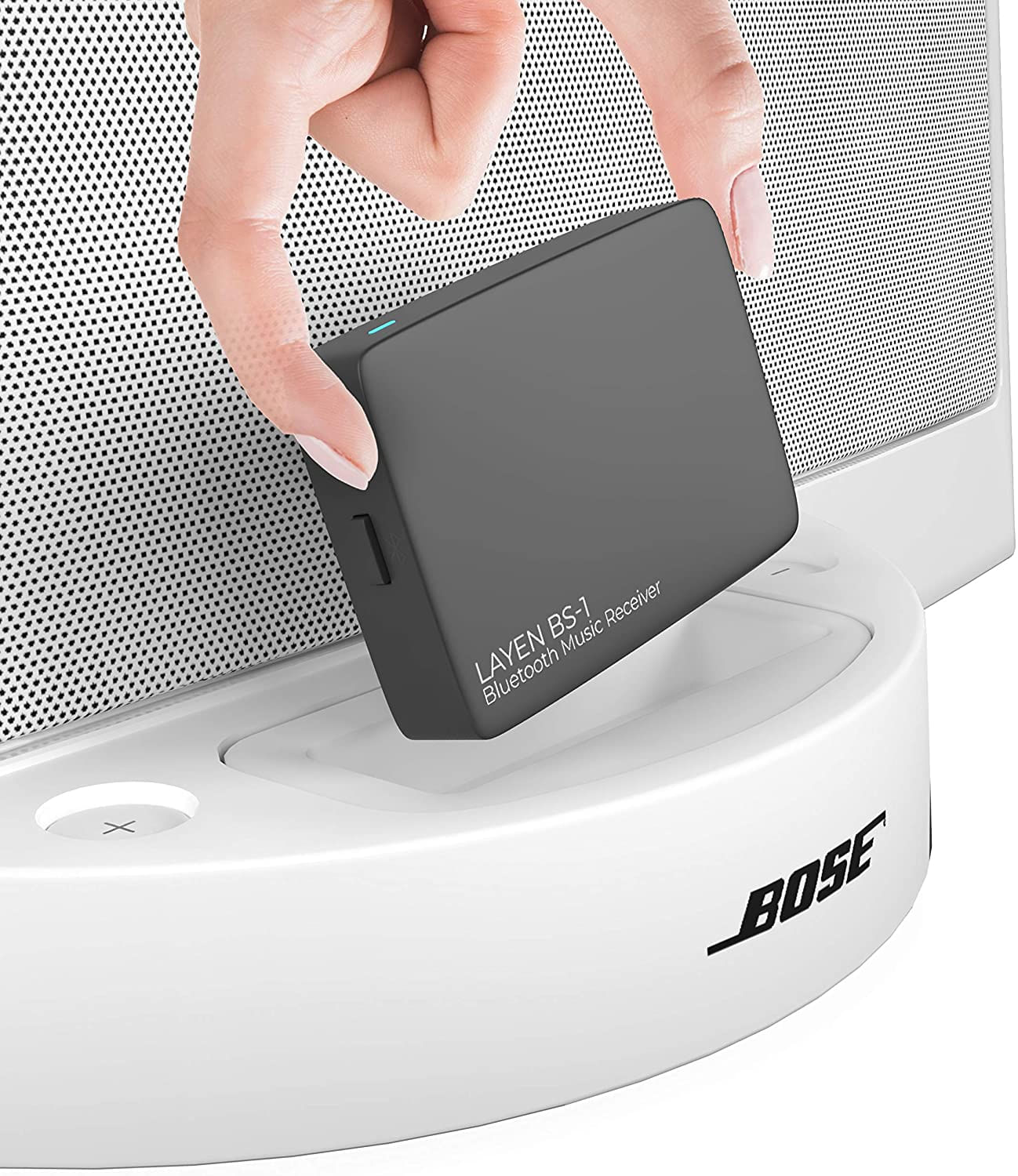 Layen Bs-1 Bose Bluetooth Receiver 30 Pinos Adaptador - Dongle De Áudio Para Bose Sounddock Série 1 (não Adequado Para Carros)