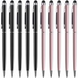Canetas Stylus Para Telas Sensíveis Ao Toque Anngrowy Stylus Pen Universal Stylus Ballpoint Pen 2 Em 1 Estilistas Canetas Para Ipad Iphone Tablet Lap