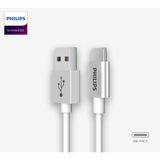 Cabo Usb Para Tipo-c Philips Dlc2528m Branco