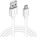 Cabo Micro Usb, Cabo Carregador Ps4 Extra Longo De 15 Pés, Cabo Usb 2.0 Android Fast Charging Cord Data Sync Para Samsung Galaxy S7 S6 Edge,note 5,no