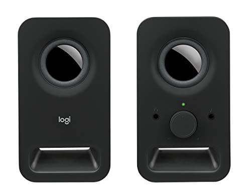 Logitech Multimedia Speakers Z150 Com Som Estéreo Para Vários Dispositivos Preto