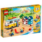 Lego Creator 3 1 Trailer De Praia 556 Pecas Lego