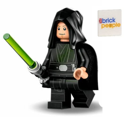 Lego Star Wars Luke Skywalker Jedi Com Mão Negra Cabelo