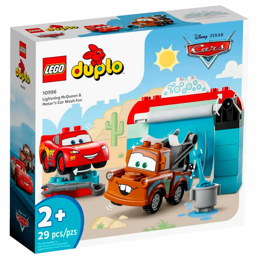 Lego Duplo Diversao No Lava Jato Com Relampago Mcqueen E Mate 29 Pecas Lego