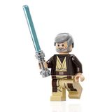 Lego Star Wars Minifigura - Obi Wan Kenobi (capuzado)