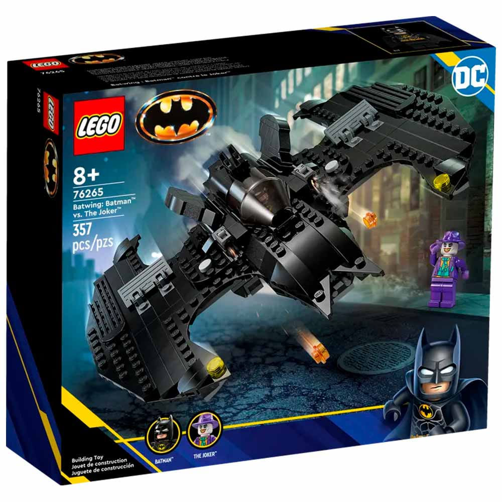 Lego Dc Batman Batwing Batman Vs Coringa 357 Pecas Lego