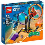 Lego City Stuntz Desafio De Acrobacias Com Aneis Giratorios 117 Pecas Lego