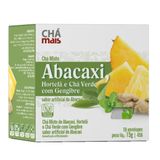 Chá De Abacaxi Chá Verde Hortelã E Gengibre Cx. 10 Sachês