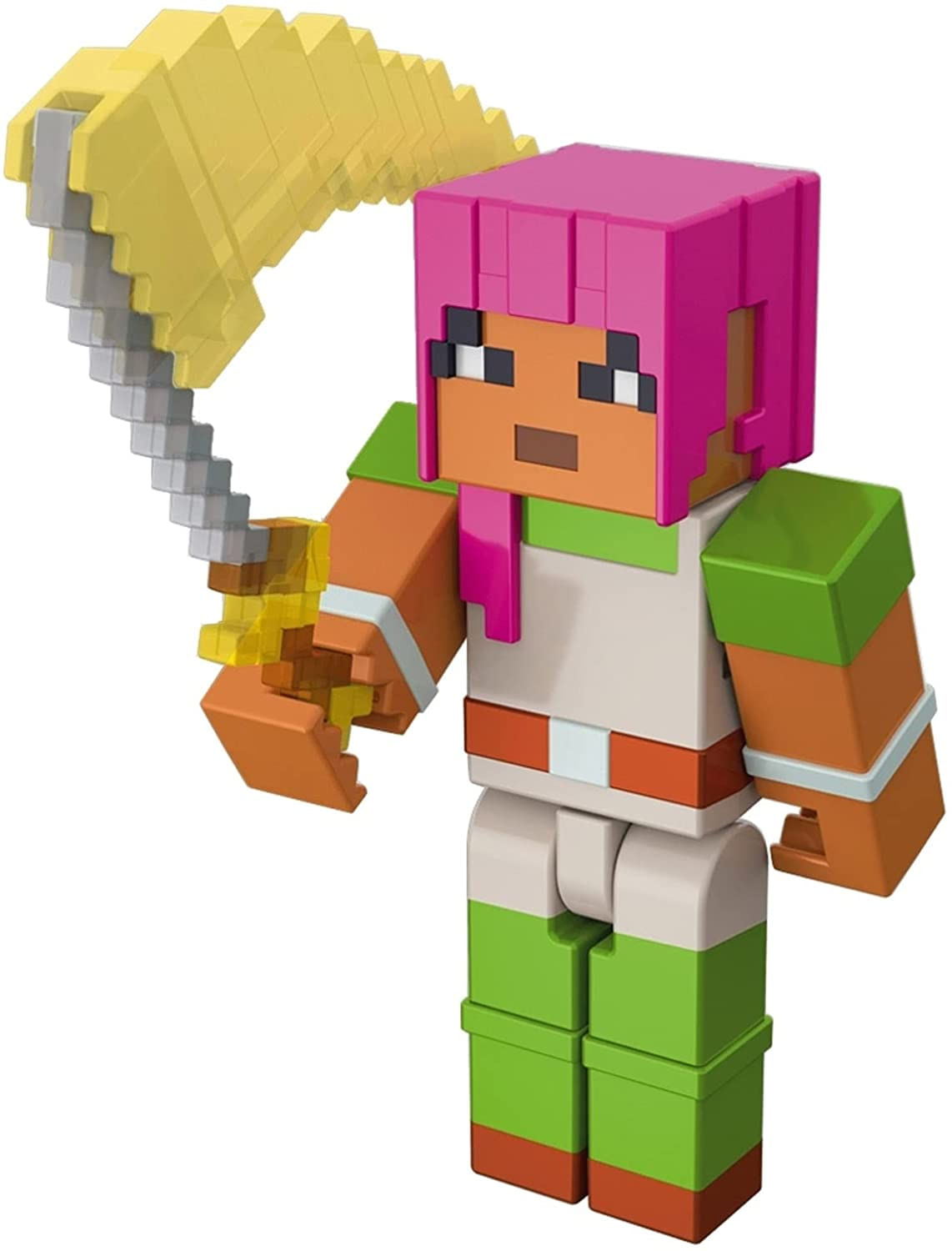 Minecraft Dungeons 3.25-in Collectible Battle Figure And Accessories Baseado Em Videogame Imaginative Story Play Gift For Boys And Girls A