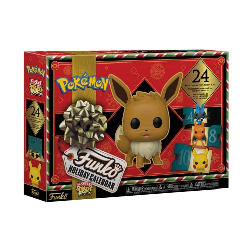 Funko Pop! Calendário De Férias - Pokémon 24 Pocket Pop! Viny