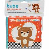 Livrinho De Banho Para Bebe Um Dia Com O Ursinho Buba