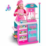 Cozinha Infantil Completa Gourmet Sai Agua Magic Toys