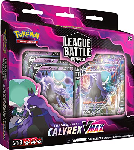 Pokemon Cards Shadow Rider Calyrex Vmax League Batalha Dez