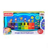 Teclado Musical Infantil Banda Da Floresta Winfun