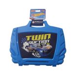 Maleta Porta Carrinho Hot Wheels Twinduction Fun Divirta Se