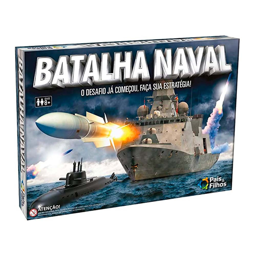Jogo De Tabuleiro Batalha Naval Pais E Filhos