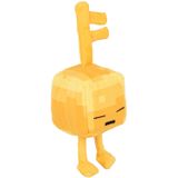 Jinx Minecraft Dungeons Mini Crafter Gold Sleeping Key Golem Pelúcia Brinquedo Recheado, Ouro, 4,5" Alto
