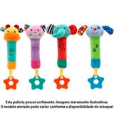 Pelucia Com Mordedor 25 Cm Happy Zoo Buzininha Sortido Buba