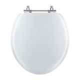Assento Sanitário Almofadado Oriane Branco Para Vaso Ideal Standard