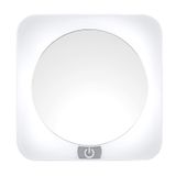 Reflexões Conair Led Espelho De Maquiagem Spot Iluminado, 12x Ampliação, Branco