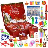 Calendário De Contagem Regressiva De Natal Calendário Do Advento 2021 Para Crianças Fidget Toys 24 Dias Surprise Box Contagem Regressiva