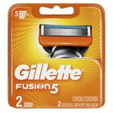 Carga Para Aparelho De Barbear Gillette Fusion5 2 Unidades