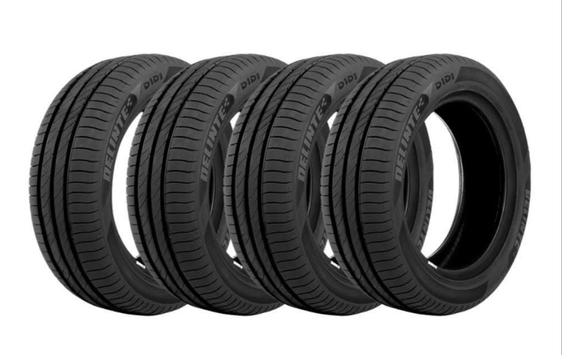 Kit 4 Pneu Delinte Aro 15 195/55r15 D1d1 Ht Alta Ultra Quilometragem