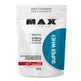 Super Whey Max Titanium 900g  Morango