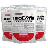 Kit 3x Optimum Isolate Whey Protein 900g - Bodybuilders