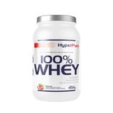 Whey Protein 100% Isolada 900g Morango Hyperpure