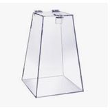 Urna Piramide 25x25x30 Cm  P/ 1500 Cupons Acrilico 3mm